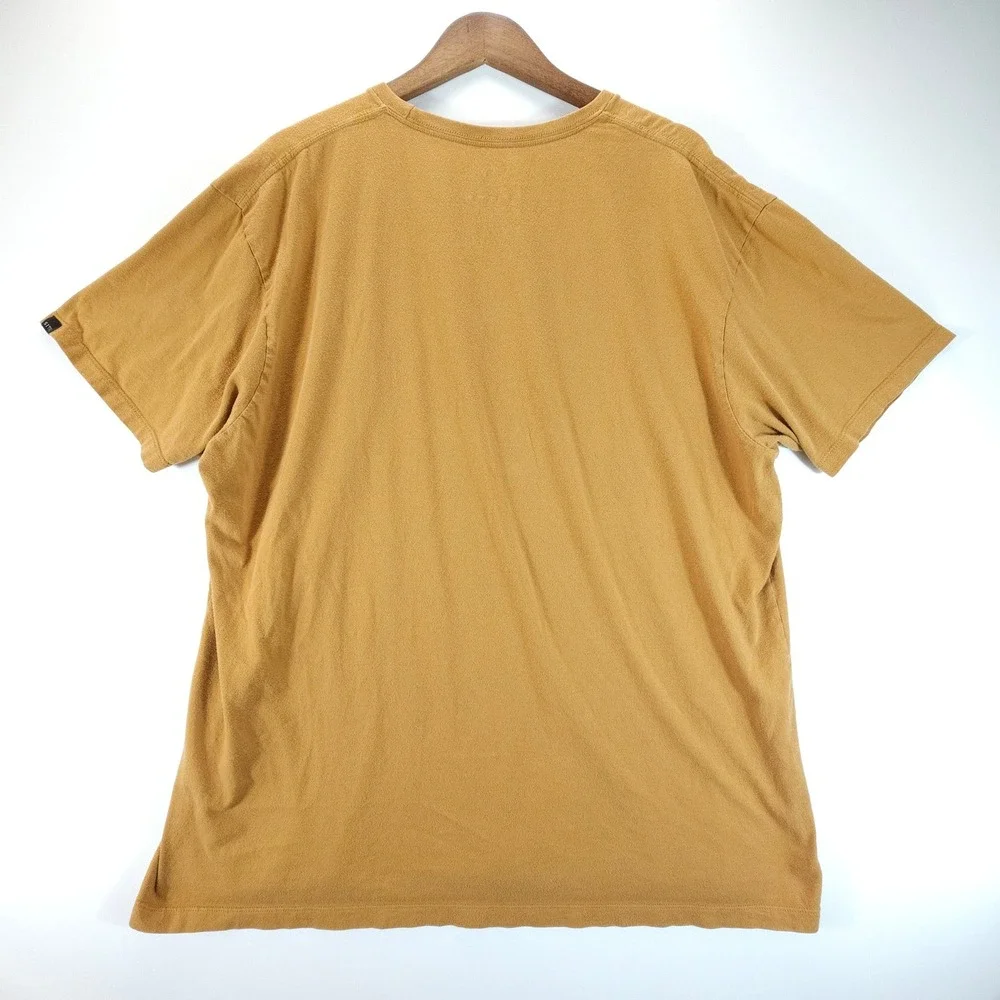 Sitka Graphic Tee Tshirt Mens XXL Yellow Pima‎ Cotton Outdoor Minimalist Hunting
